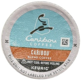 Caribou Coffee Caribou Blend, Single Serve Coffee K-Cup Pod, Medium Roast, 48-Count For Brewers