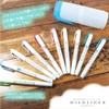 Zebra WKT7-HD-BG-AZ Highlighter, Mildliner, 10 Colors, With Hard Case, Blue