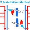 Afcabakila T-Post Gate Hinge Pins, Heavy Duty Gate Hanger,5/8 Inch,