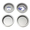 Lets Cook Cookware Individual Mini Pie Sandwich Quiche Tart Tins,