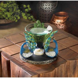 Smart Living Company Peacock Plume Oil Warmer Home Decor