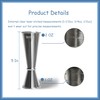 Jigger for Bartending,Japanese Professional Cocktail Jigger Premium 304 Stainless Steel