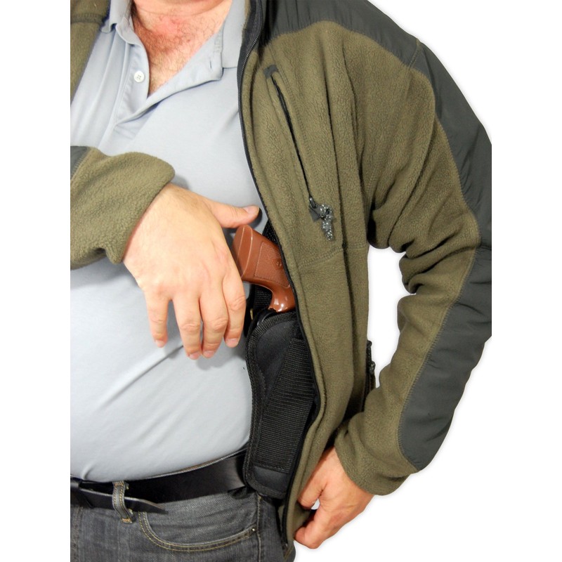 Barsony Revolver Shoulder Holster Fits 4-5" S&W J-Frame Left