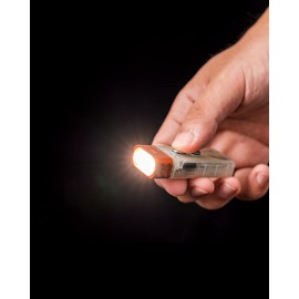 RovyVon E5R Keychain Flashlight, Glow in the Dark Dual Power 700 Lumens with Lockout Mode, Waterproof for Daily Use, Camping, Hiking, Emergency