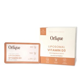 Orlique Liposomal Vitamin D3 K2 High Dose - Liquid in Bags, High Bioavailability, 100 mcg per Daily Dose - Vitamin D3 K2 Drops - Vitamin D Drops High Dose - Clean Contents, Vegan