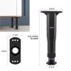 4 Pcs Adjustable Bed Legs Bed Frame Center Support Adjustable