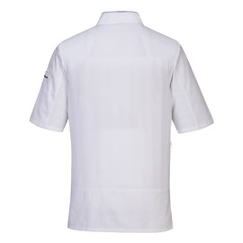 Surrey Chef Jacket S/S White R Medium