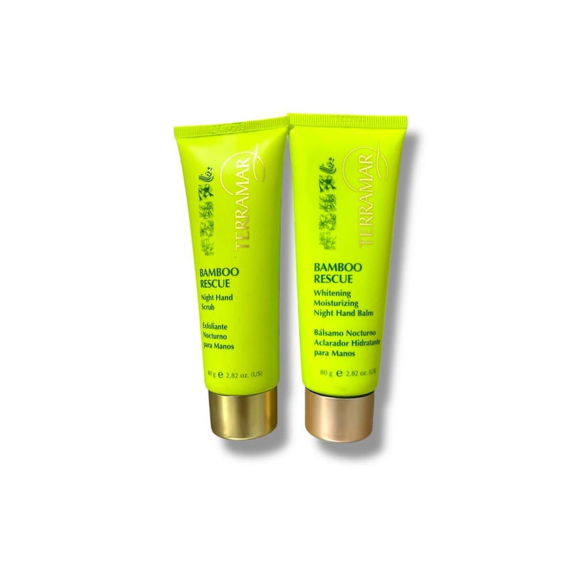 TERRAMAR SET DE MANOS NOCTURNO EXFOLIANTE Y BALSAMO ACLARADOR +