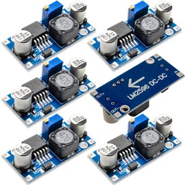 6pcs LM2596 Step Down Buck Converter DC-DC Adjustable Power Supply 3.0-40V to 1.5-35V Power Module - UMTMedia®