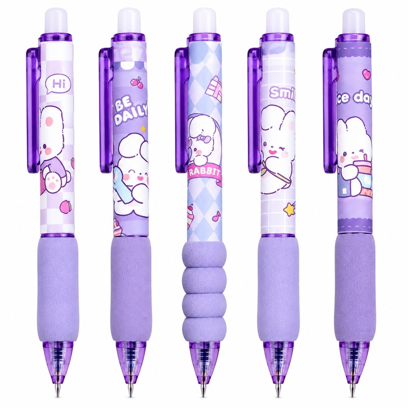 Capybara Erasable Gel Pens for Writing – Cute 0.5mm Refillable