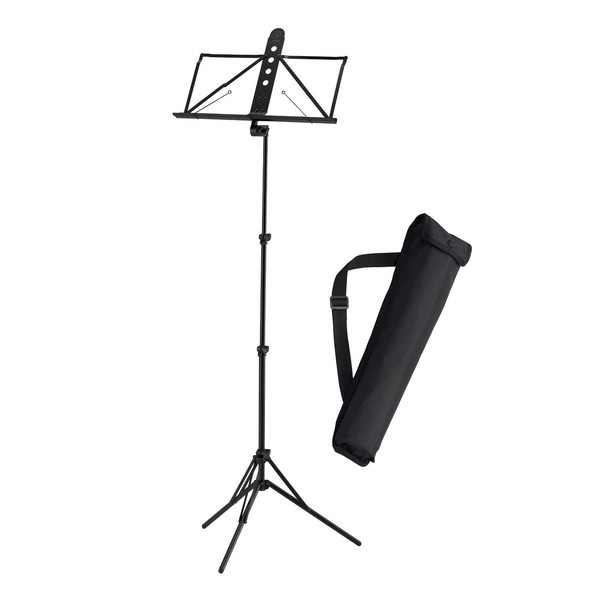 Yamaha MS-260AL Lightweight Music Stand, Aluminum, Foldable, Easy to Carry, Soft Case Included