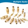 Brass Hose Connection Adapter, Pack of 6 10 mm Hose
