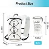 Running Vest Women Men,ight Reflective Hydration Vest Pack with 1500ml