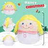 Easfan Christmas Angel Plush Pillow Soft Plush Toy Cute Stuffed