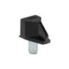 Rok 100 Pack Hardware 5mm Black Shelf Support Bracket Steel