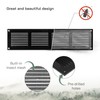 Vent Systems 16'' x 4'' Inch (Overall Dimensions) Black Metal