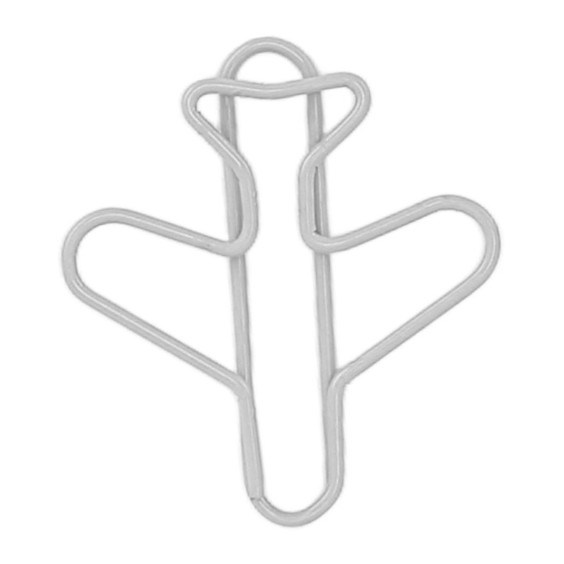 Aircraft Shape Paper Clips Cute Small Paperclips for Office School
