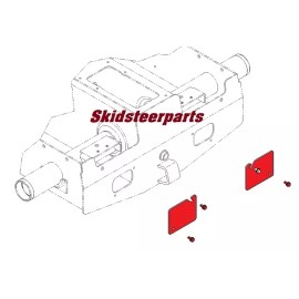 Aftermarket BOBCAT ACCESS COVER CLEAN OUT PLATES S590 S750 S770 T550 SKID STEER M Series