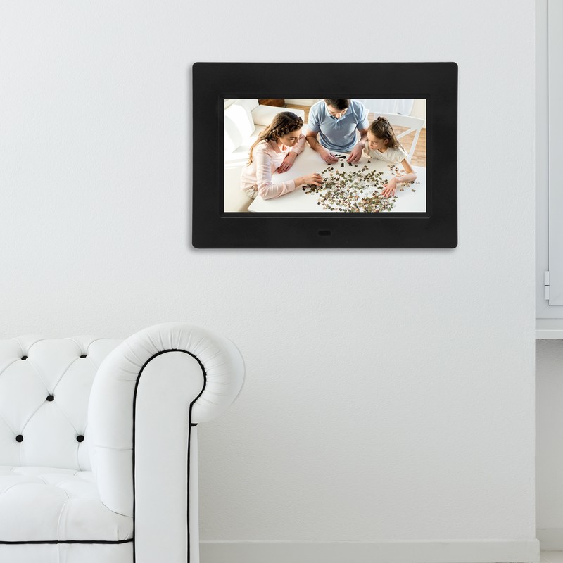 Digital Photo Frame 7 Inch HD IPS Screen Support USB