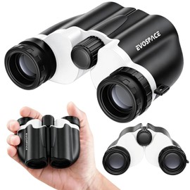 Binoculars for Live Use, 15x Opera Glass, Anti-Vibration (BAK4 Optical Lens & FMC Multi-Layer Coating), Telescope, Ultra Lightweight, Compact, Compatible with Myopia, Waterproof, Dustproof, Adjustable