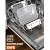 Docusvect Rechargeable Heated Lunch Box for Men, 1.3L Cordless Electric