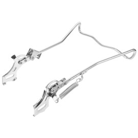 Uonlytech Bicycle Double Legs Bike Kickstand Cycling Bike Kick Stand Bike Double Leg Stand Professional Kick Stand Bicycle Double Kickstand Bike Accessory Old Fashioned Rear Bracket Steel