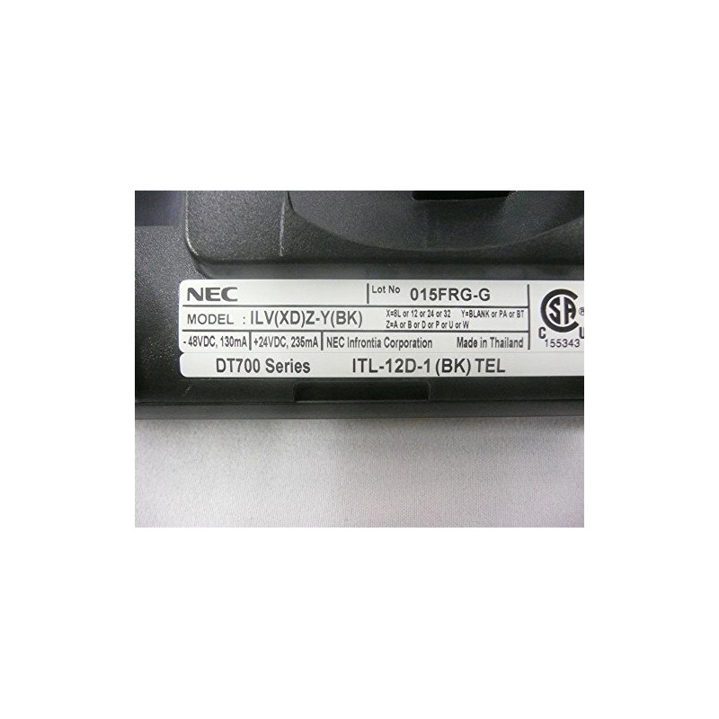 NEC ITL-12D-1 (BK) - DT730 - 12 Button Display IP