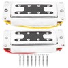 Pickup Guitar Bass Parts Lightweight Musical Instrument Accessories Silver 12K‑Resistance(Silver
