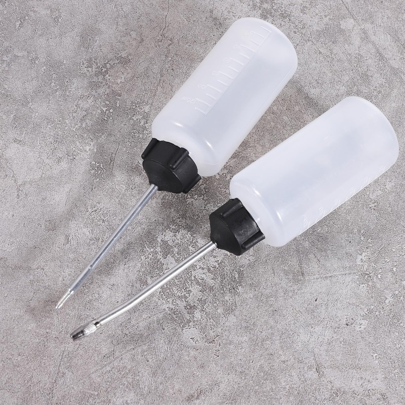2 Pcs Sewing Machine Oiler 120ml Oil Dispenser with Long