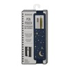 IF Bookaroo Pen Pouch - Moon & Stars, Dark Blue/Gold