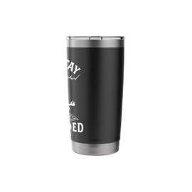 Namastay Grounded Electrician Lineman Labor's Day Stainless Steel Insulated Tumbler