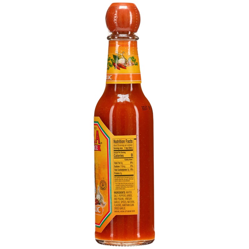 Cholula Chili Garlic Hot Sauce, 5 Fl Oz (Pack of