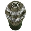 Armycrew Striped Dreadlock Deep Shell Knitted Cotton Beanie Visor Cap