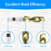 Combination Drill & Tap Bit Set, 6 pc SAE (6-32NC