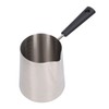 Coffee Milk Frothing Pitcher Cup 304 Stainless Steel Long Handle
