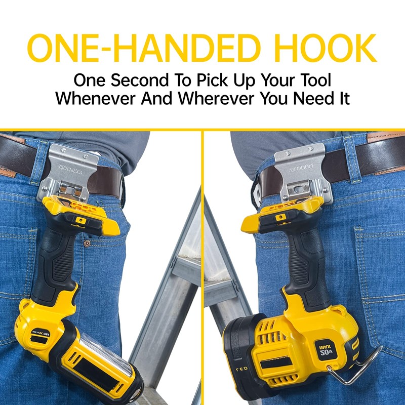 Clip On Tool Belt Drill Holder, Holster Tool Belt Clip