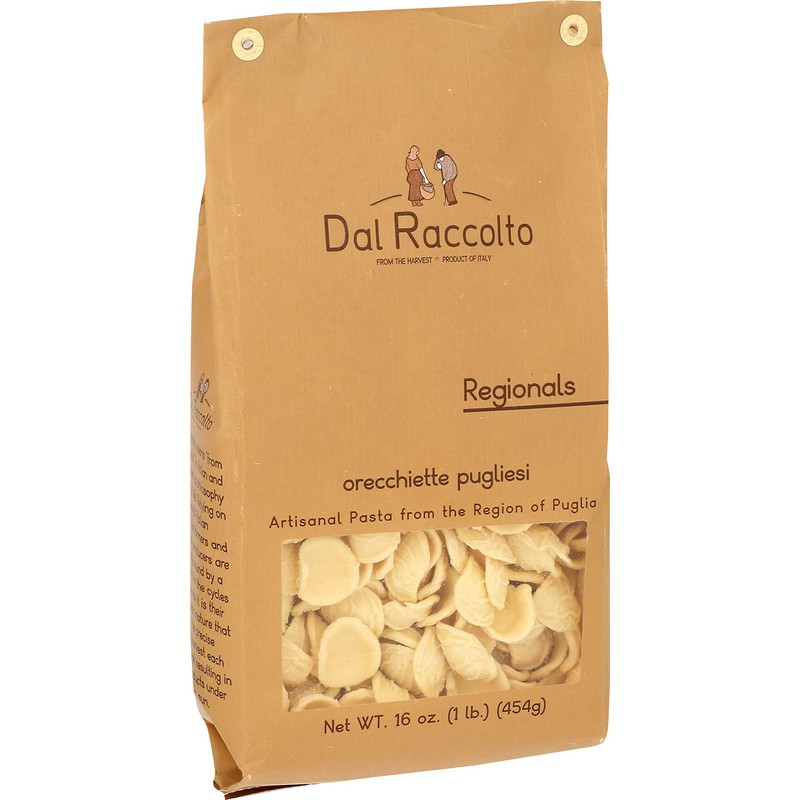 Dal Raccolto Pasta - Orecchiette Pugliesi, 1 lb Bag