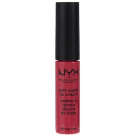 NYX PROFESSIONAL MAKEUP Soft Matte Lip Cream, Lightweight Liquid Lipstick - Prague (Matte Merlot)