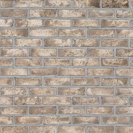 MSI Doverton Gray 12.5 in. x 25.5 in. Clay Brick Herringbone Brick Floor, Wall Mesh-Mounted Mosaic Tile for Bathroom, Kitchen Backsplash, Accent Wall, Shower