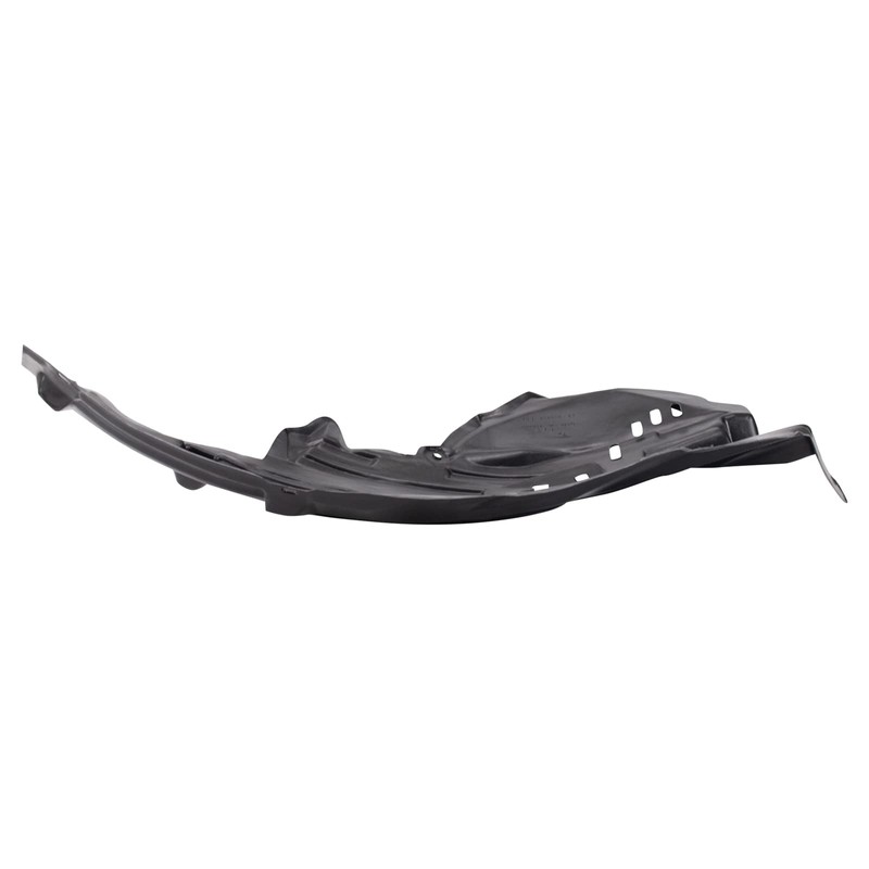 TRQ Front Right Rearward Inner Fender Liner Black Passenger Side