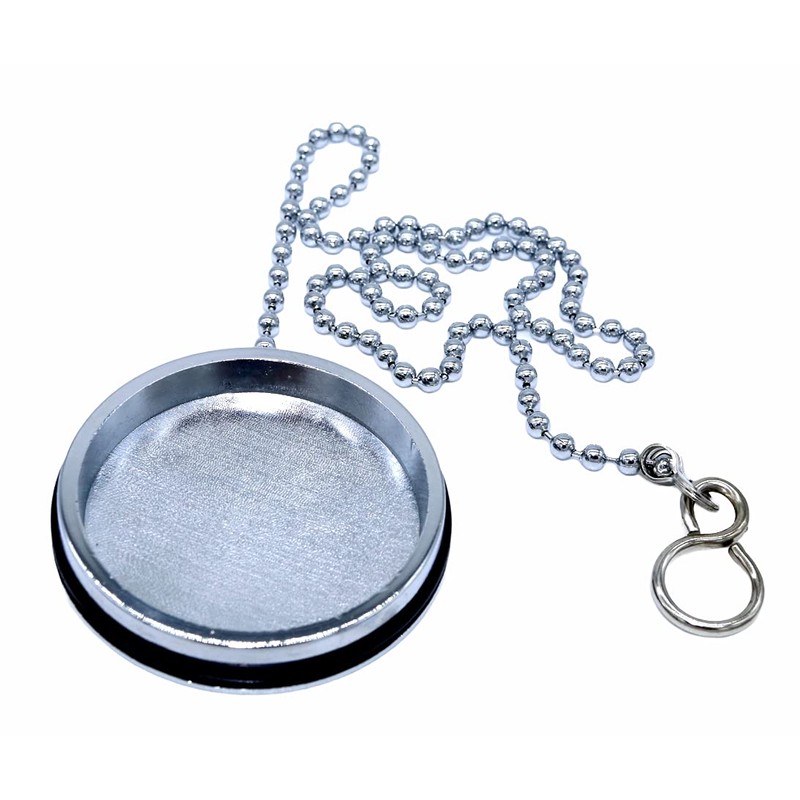 Chrome Plug And Chain for Sinks, Basins, Kitchens, Baths (1