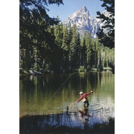 Fly Fisherman - Avanti America Collection Birthday Card