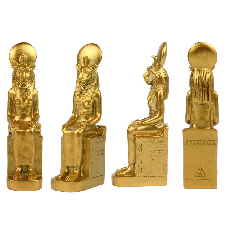 TRANGSOOG - Estatua de la diosa egipcia Sekhmet sentada en