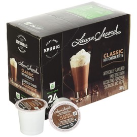 Laura Secord Hot Chocolate Mix K-Cups for Keurig Brewers, 24Count