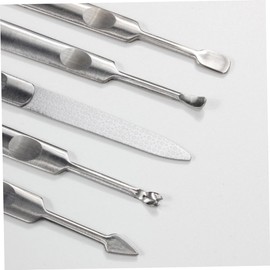 IWOWHERO Cuticle Remover Alternative Manicure Tools Set Cuticle Pusher Trimmer Fork for Nail Care