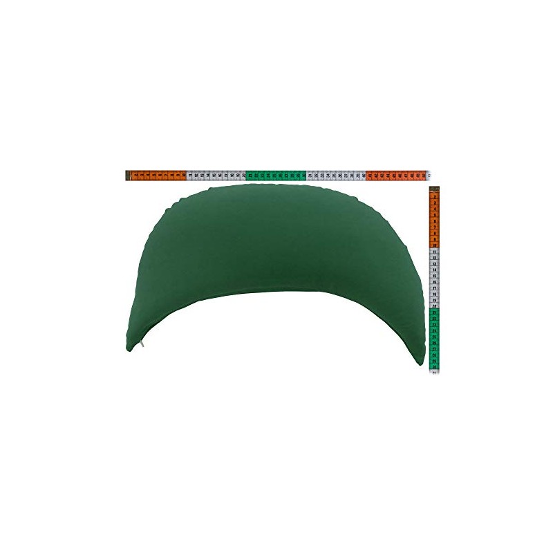 Pine cushion or herb cushion moon approx. 50 cm, green,