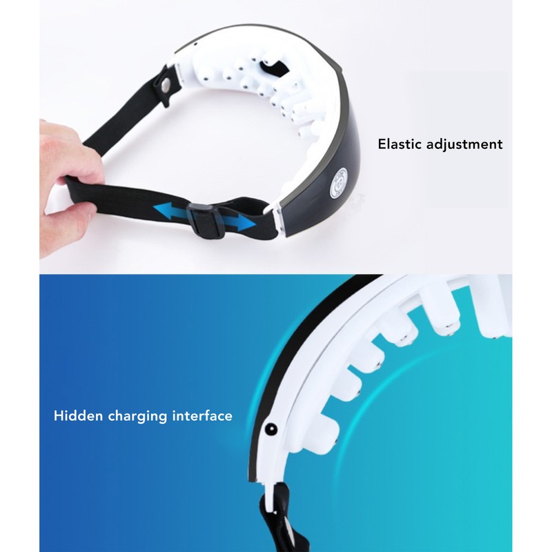 Eye Massager Rechargeable Adjusted Magnetic Eye Massage Instrument for Relaxing