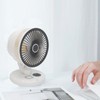 Small USB Desk Fan Silent Strong Wind Efficient 3 Speeds