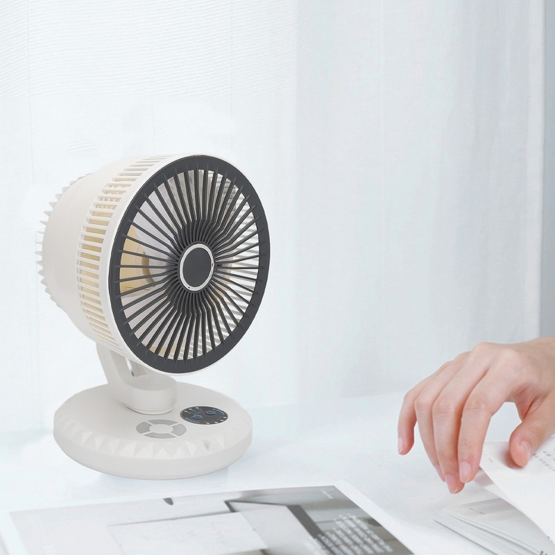 Small USB Desk Fan Silent Strong Wind Efficient 3 Speeds