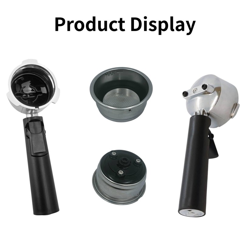 51mm 3-Ear Cafe Barista Portafilter Handle, Fits Mr. Coffee Series